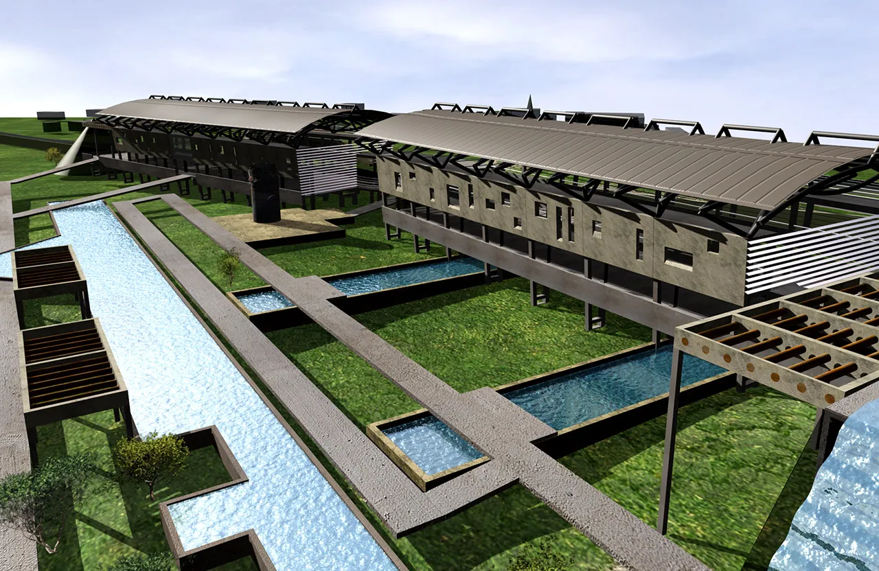 Oil industrial Museum Comprehensive complex